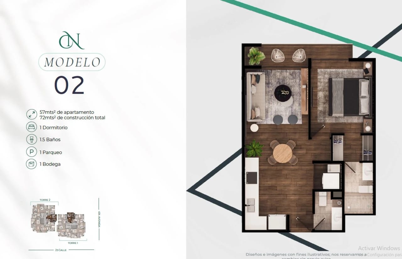 Edificio CASA NOGAL, zona 14 — foto 3 de 8